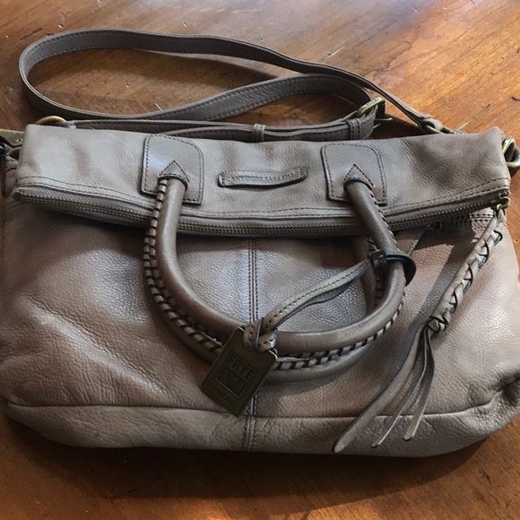 Frye leather taupe purse - new without tags - Picture 6 of 13